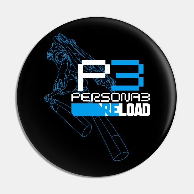 PERSONA 3 RELOAD - ORPHEUS - BLUE Pin by jorgejebraws