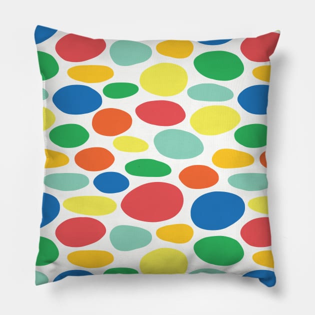 Large Dots Pillow by Sandra Hutter Designs