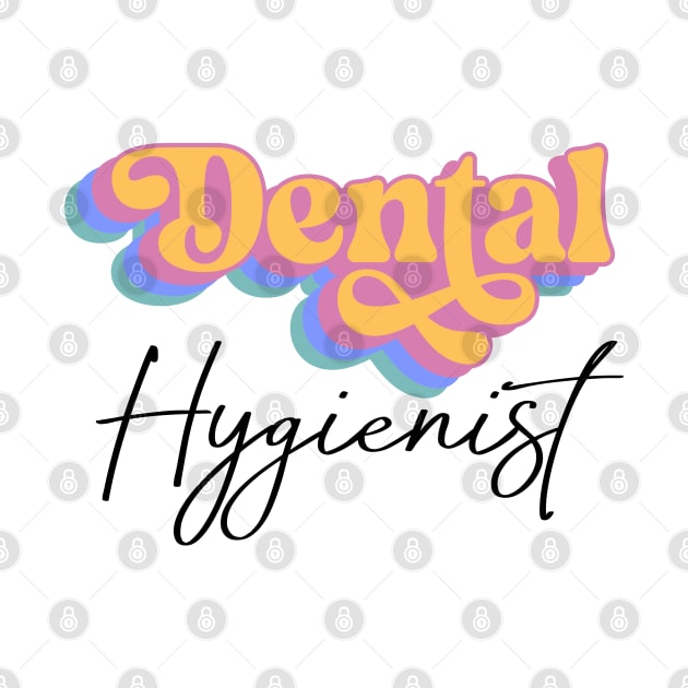 Dental Hygienist Retro Design by Hobbybox