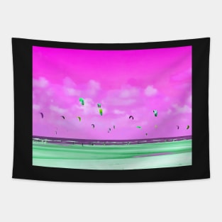 Wide Kite Beach No. 3 Tapestry