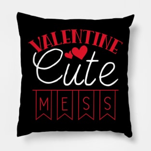 Valentine Cute Mess Pillow