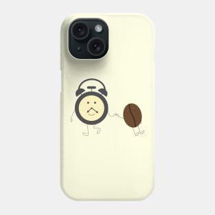 Wake up, coffee! Phone Case