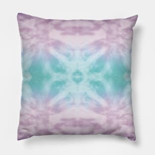 tie-dye seamless pattern Pillow