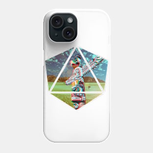 3D Indian Totem Pole Phone Case