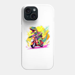 dino rider Phone Case