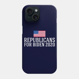 Republicans for Joe Biden 2020 Phone Case