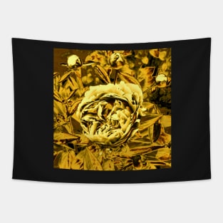 Golden flower Tapestry