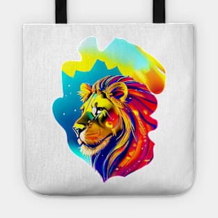 Lion Couleurs 01 Tote