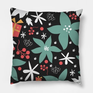 Poinsettia Pillow