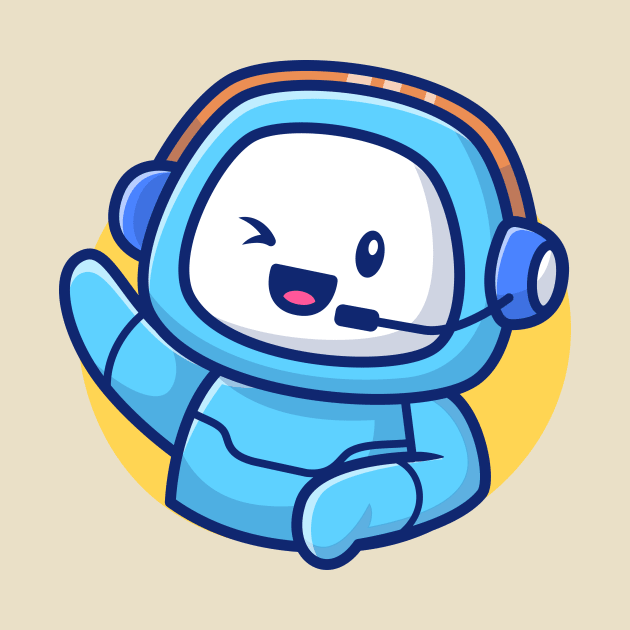 Cute Robot by Catalyst Labs