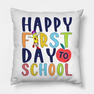 Welcome Back To School First Day Of School Students Teachers Pillow