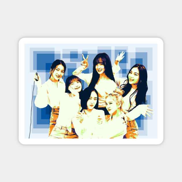 GFriend Magnet by Bajingseng