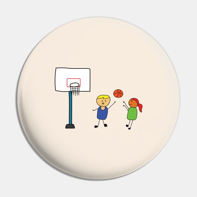 cute kids playing basketball Pin by wordspotrayal