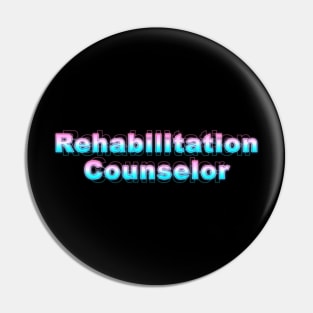 Rehabilitation Counselor Pin