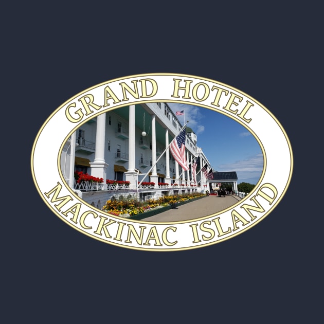 Grand Hotel on Mackinac Island in Michigan by GentleSeas