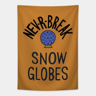 Nev-r-Break Snow Globes Tapestry