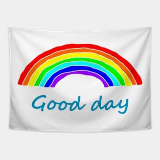 Rainbows for a Good Day Tapestry