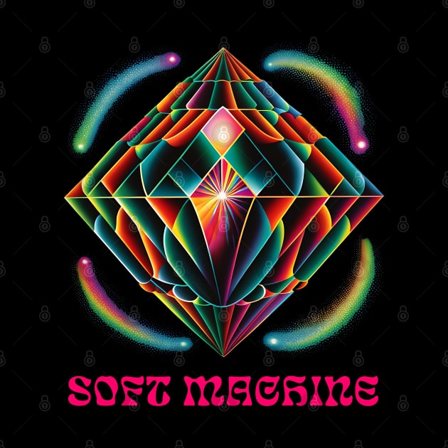 Soft Machine - Original Fan Artwork Design by unknown_pleasures