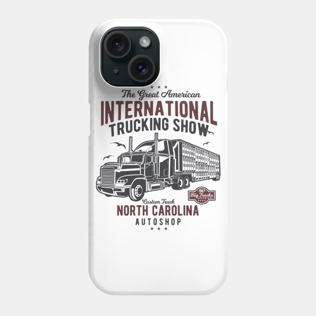 American Truck Phone Case by PaunLiviu