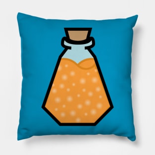 DIY Orange Potions/Poisons for Tabletop Board Games (Style 4) Pillow