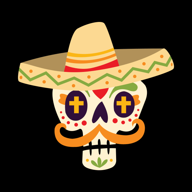 Mexican Sugar Skull by Lomitasu