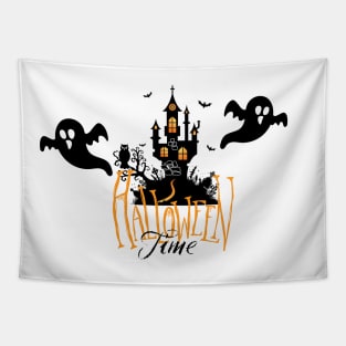 Halloween Time Tapestry