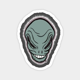 Mr. Grey Alien Magnet