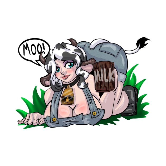 Moo Moo Milk Girl by Mia Valley