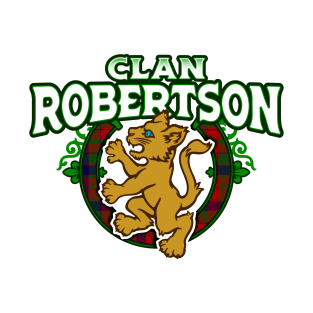 Clan Robertson Cute Baby Lion Rampant Kitten T-Shirt