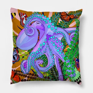 Fantasy octopus Pillow