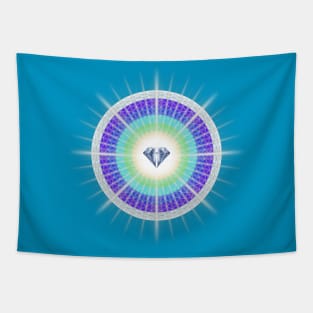 Rainbow Diamond Light - 4 Tapestry