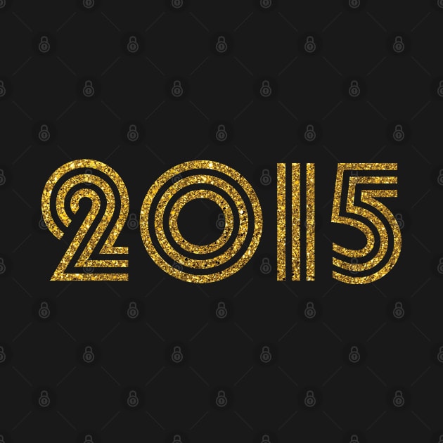 2015 Birth Year Glitter Effect by Elsie Bee Designs