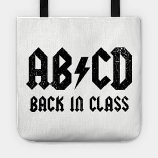 ABCD - Back In Class Tote