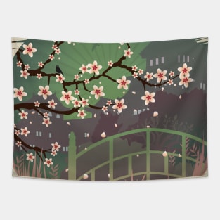 Blossom Sundown Tapestry