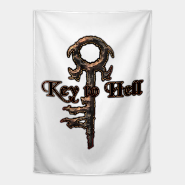 Key to Hell Tapestry by Anilia