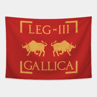 Legio III Gallica Taurus Bull Emblem Roman Legion Tapestry