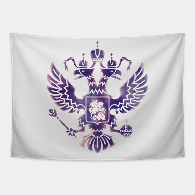 Emblem of The Russian Federation Tapestry by okpinsArtDesign