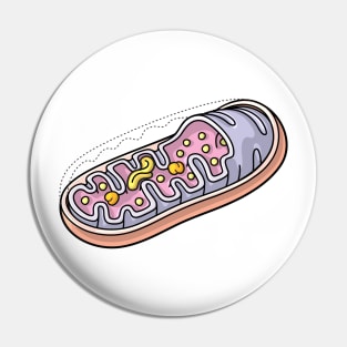 Mitochondrion Illustration Pin