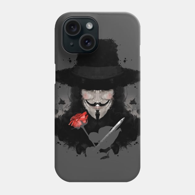 Ink for Vendetta Phone Case by 2mz