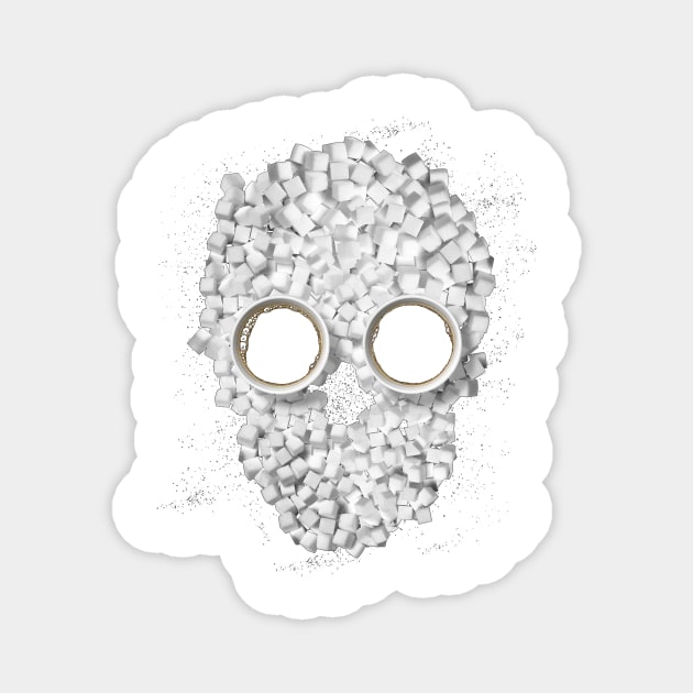 Patrick Seymour • Sugar Skull Magnet by PatrickSeymour