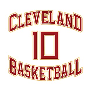 Cleveland Basketball Number 10 T-Shirt