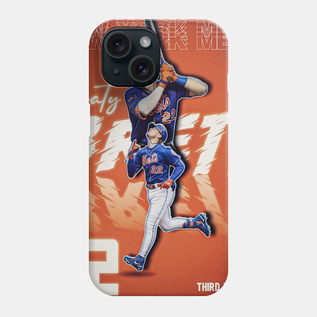 Brett Baty 22 Phone Case by MLB Shop