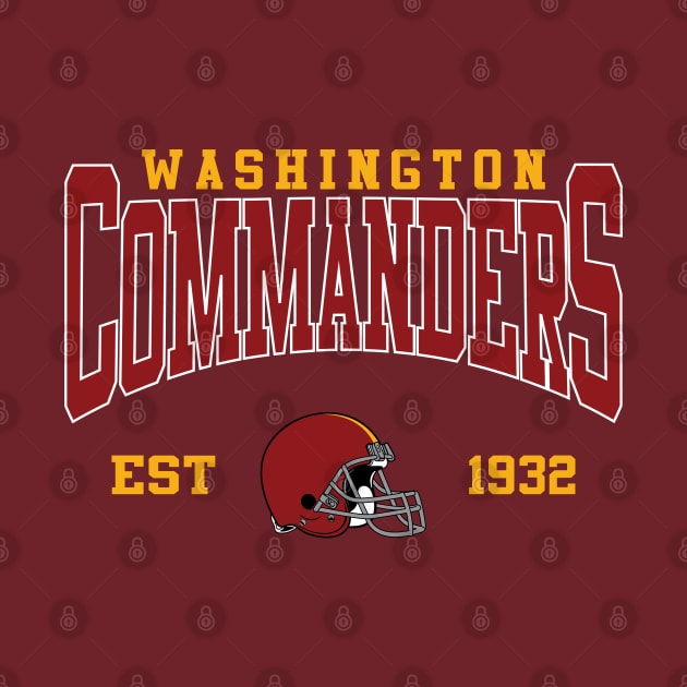 Retro Washington Football by genzzz72