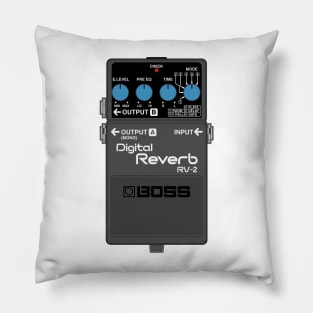 Boss RV-2 Digital Reverb Guitar Effect Pedal Pillow