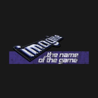 Imagine: The Name of the Game Retro Games Logo Vintage T-Shirt