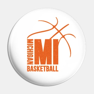 Michigan Basketball 01 Pin