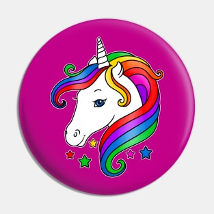 Magical unicorn Pin