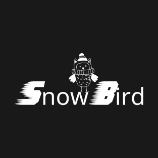 Snow Bird Winter Season T-Shirt