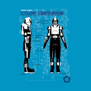 Owners Manual Cylon Centurion T-Shirt