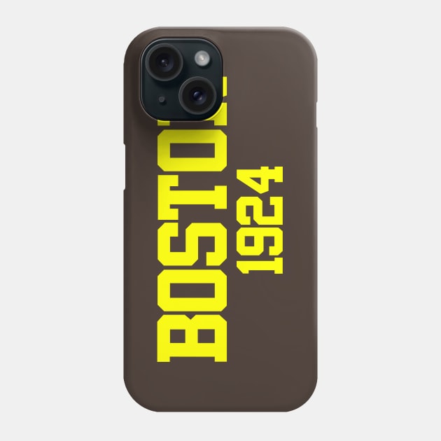 Boston 1924 Phone Case by GloopTrekker